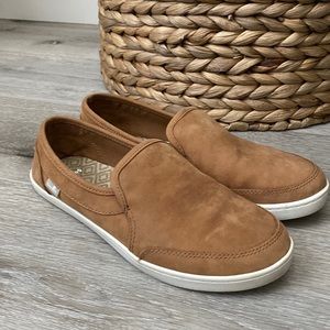 Suede Sanuk Slip-on Shoes